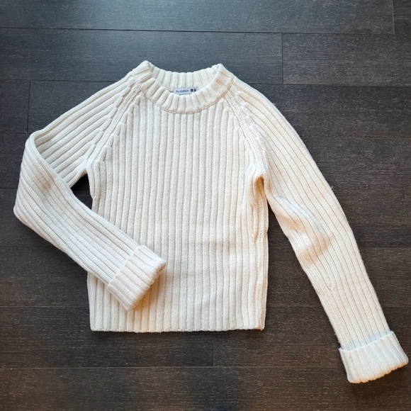 JW Anderson x Uniqlo White Wool Blend Knit Sweater - Picture 1 of 9
